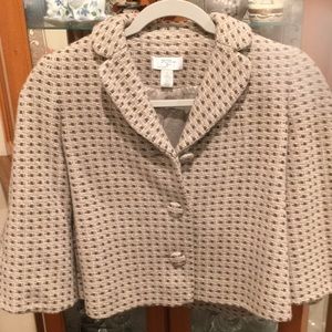 Loft crop vintage swing jacket